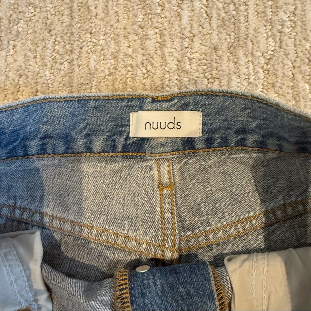NUUDS Denim Blue Women's Shorts - Picture 2 of 4